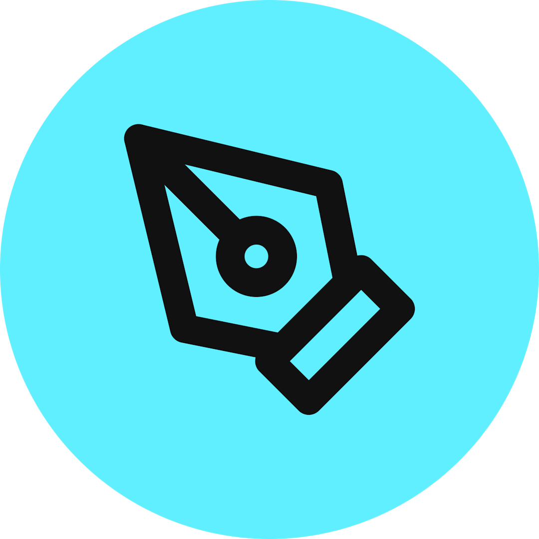 Pen Tool icon for Portfolio logo