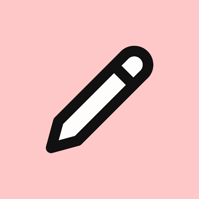 Pencil icon for SaaS logo