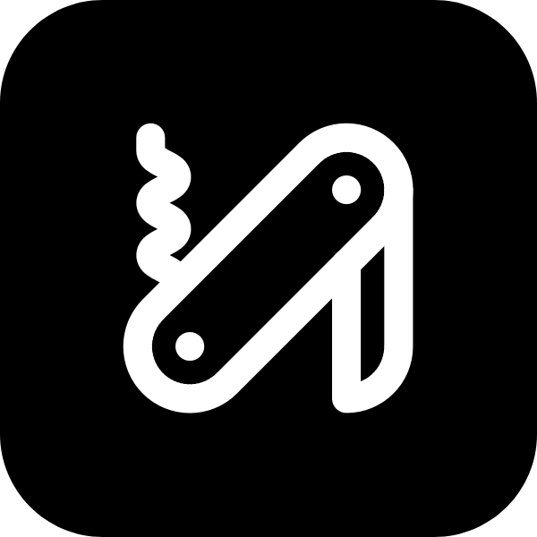 Pocket Knife icon for Ecommerce logo