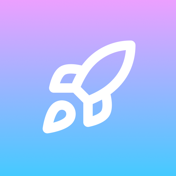 Rocket icon for Book logo