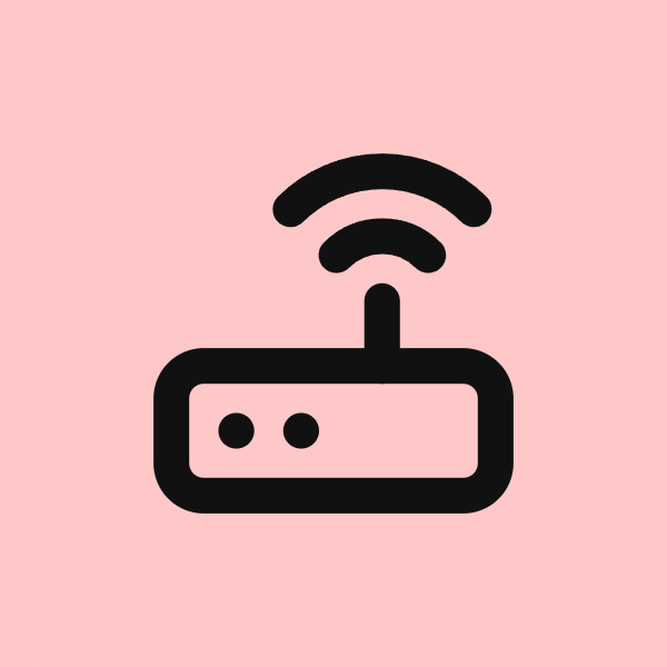 Router icon for SaaS logo