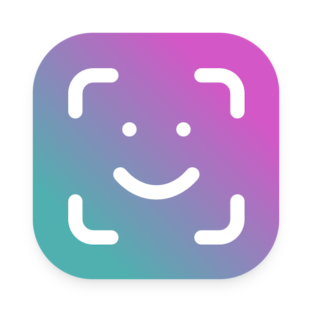 Scan Face icon for SaaS logo
