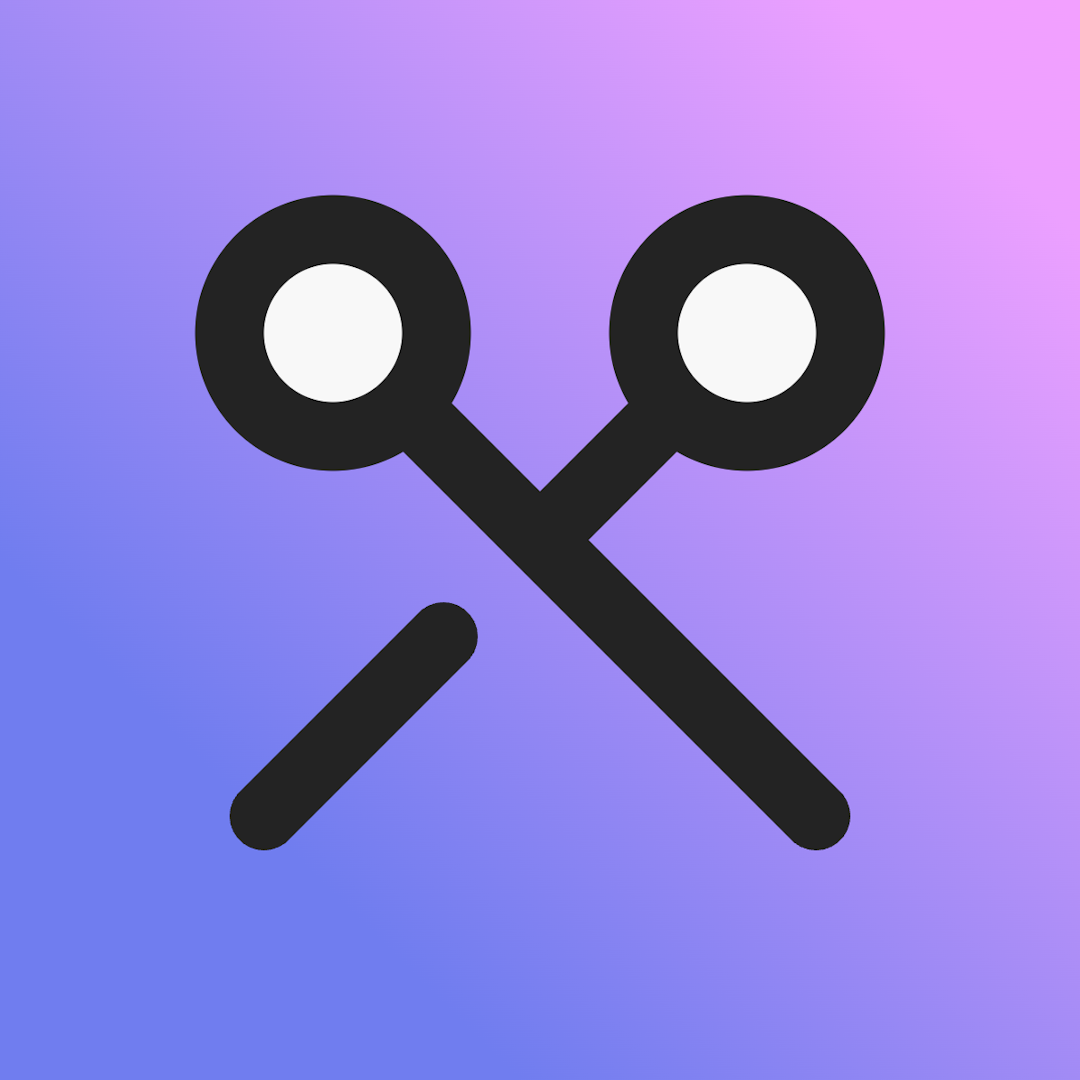Scissors icon for Website logo