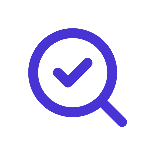 Search Check icon for SaaS logo