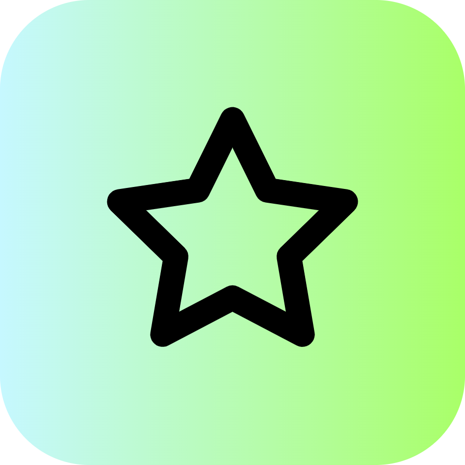 Star icon for Blog logo