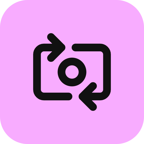 Switch Camera icon for Ebook logo