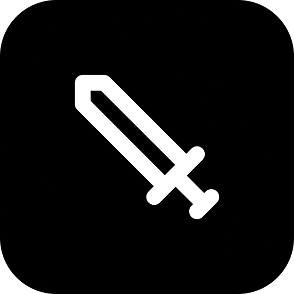 Sword icon for Tattoo Parlor logo