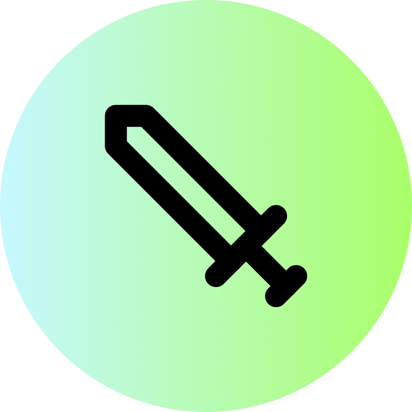 Sword icon for Game logo