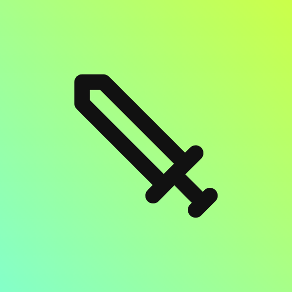 Sword icon for Game logo
