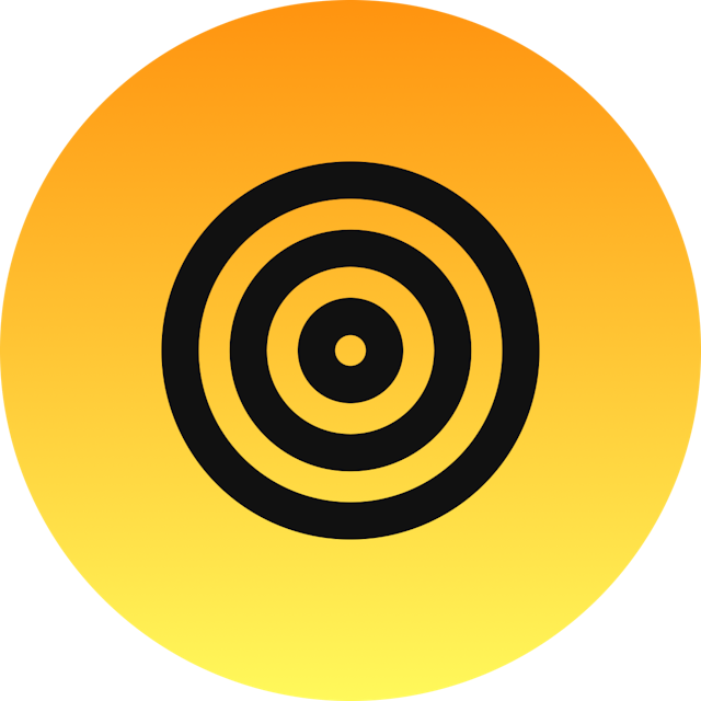 Target icon for Mobile App logo