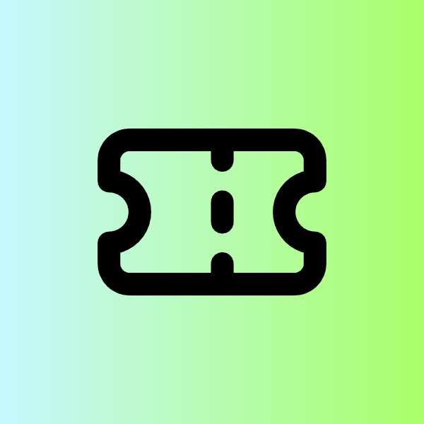 Ticket icon for Marketplace logo