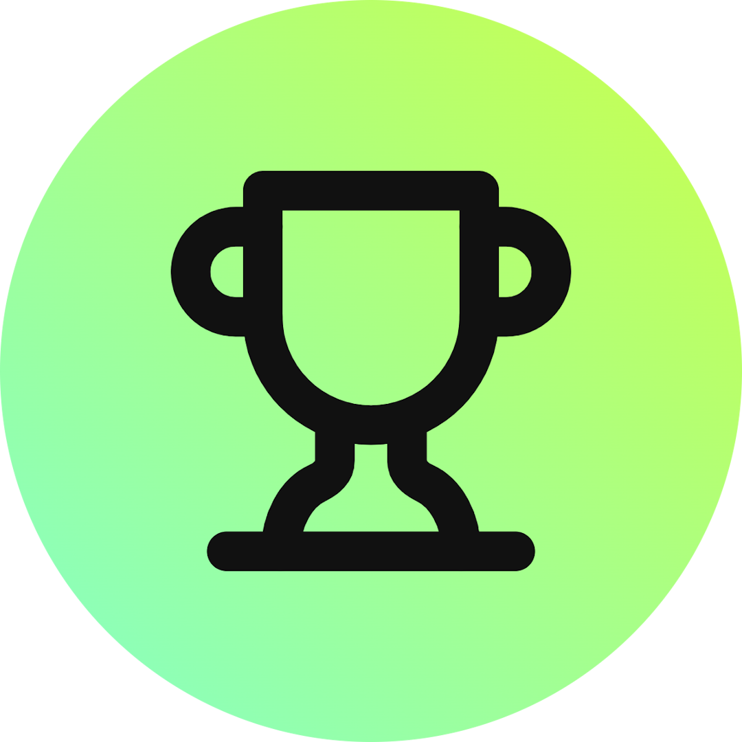 Trophy icon for SaaS logo