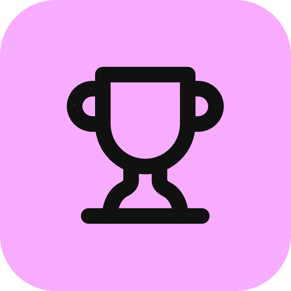 Trophy icon for Blog logo