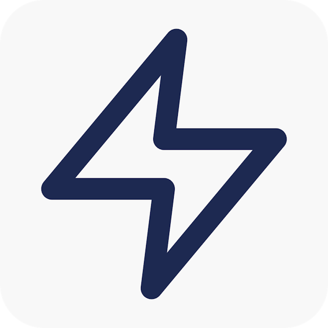 Zap icon for SaaS logo