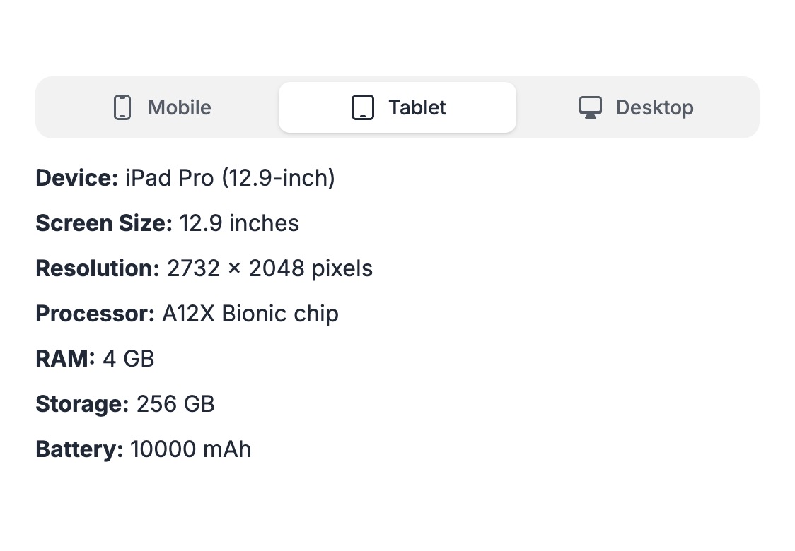 A Tabs component for ShipFast boilerplate